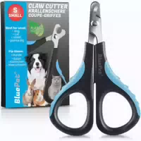 Bluepet Krallenschere Mini für Katzen, Welpen, Kleine Hunde & Kleintiere
