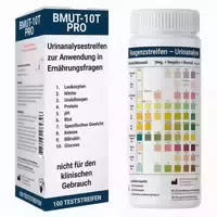 Bmut 10in1 Gesundheitstest Urintest In Ernährungsfragen 100 St