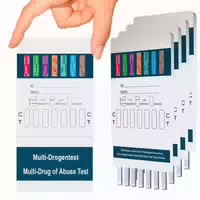 Bmut Drogentest 10in1 Multi Drogenschnelltest Urintest – 10 Drogenarten