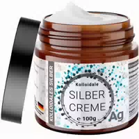 Bmut Kolloidale Silber Creme im Glastiegel Hocheffektiv 100 g