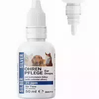 Bmut Ohrentropfen für Hunde & Katzen mit Kolloidalem Silber
