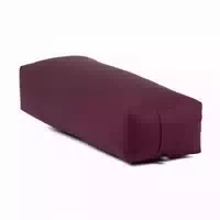 Bodhi Salamba Rechteckig Yoga Bolster Eco, Dinkelhülsen Aubergine