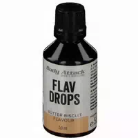 Body Attack Flav Drops Butter Biscuit