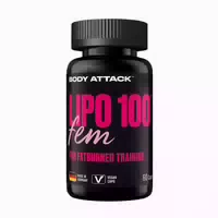 Body Attack Lipo100 Fem Kapseln