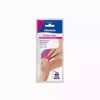 Lifemed 8 Physio Tapes Farbig Sortiert Knie Und Handgelenk 1536 St