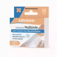 Lifemed Elastische Mullbinde 4 M X 6 Cm Weiß, 144 Stück 576 M