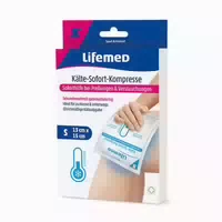 Lifemed Kälte Sofort Kompresse 13 Cm X 15 Cm Weiß Größe S 6 St