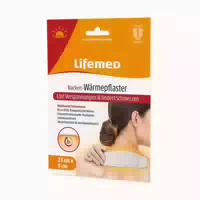 Lifemed Nacken Wärmepflaster, 23 Cm X 9 Cm, Weiß 36 St