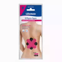 Lifemed Physio Tapes 15 Cm X 5 Cm Farbig Sortiert Unterer Rücken 1536 St