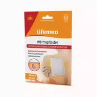 Lifemed Wärmepflaster, 9,5 cm X 13 Cm, Weiß 132 st