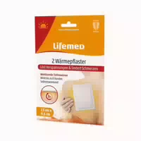 Lifemed Wärmepflaster, 9,5 Cm X 13 Cm, Weiß, 3er Pack 4 St
