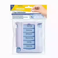 Lifemed Wochendispenser Pillenbox 7 Tage 12,8 Cm X 11,2 Cm X 4,2 Cm