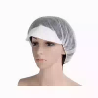 Medi Inn Baretthauben mit Schirm, Vlies Ø 52 cm Weiß 100 st