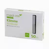 Medi Inn Kämme, Schwarz, Kunststoff, 12,5 Cm 1000 St