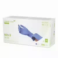 Medi Inn Nitril Blue Soft Einmalhandschuhe, Blau, Puderfrei, Gr m 1000 st