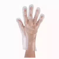 Medi Inn Pe Handschuhe Transparent 30 cm X 24 cm 100 st