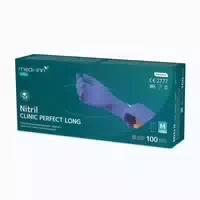 Medi Inn Pro Nitril Clinic Perfect Long Einmalhandschuhe Puderfrei, Gr Xl 1000 St