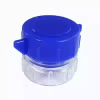 Medi Inn Tablettencrusher, Tablettenmörser, Blau 100 St