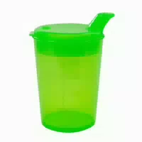 Medi Inn Schnabelbecher Trinkbecher 250 Ml Öffnung 12x10 Mm Grün 1 St