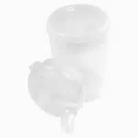 Medi Inn Schnabelbecher Set 1 Unterteil 2 Deckel 250 ml Transparent 1 st