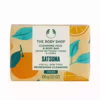 Feste Seife für Gesicht und Körper Satsuma Cleansing Face & Body Bar