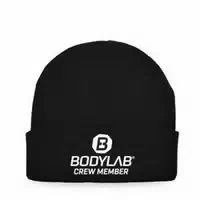 Bodylab Beanie Schwarz Crew Member