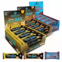 Deluxe Protein Bar 12x50g Chocolate Peanut Caramel Flavouring
