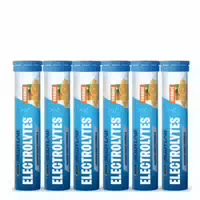 Electrolytes 6 X 20 Brausetabletten Orange Flavouring