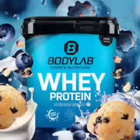 Bodylab24 Whey Protein Pulver, Blaubeer Muffin