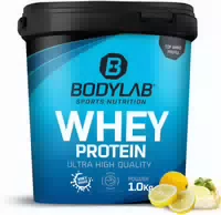 Bodylab24 Whey Protein Pulver, Lemon Cheesecake 1000 g