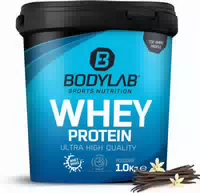 Bodylab24 Whey Protein Pulver, Bourbon Vanille 1000 G
