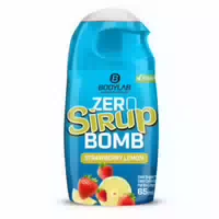 Zero Sirup Bomb 65ml Strawberry Lemon