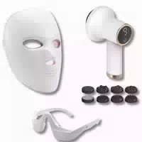 Beauty & Silhouette Box – Led Gesichtsmaske, Anti Müdigkeits Augenmaske & Anti Cellulite Massager