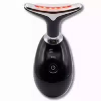 Ems & Led Gesichtsreinigungsgerät – Positive Negative Ionen, Anti Aging, Straffend & Wärme