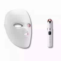 Glow & Augenpflege Box – Professionelle Led Maske, Ems Augen Anti Aging Gerät
