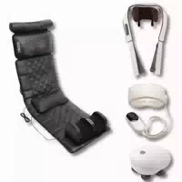 Premium Massagebox – Massagematte, Shiatsu, Augenmaske & Körpermassager