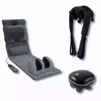 Pro Komplett Massagebox – Massagematte, Beheiztes Shiatsu & 3d Körpermassager