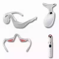 Strahlender Blick & Teint Box – Ems Led Gesichtsbehandlung Augenmaske Anti Aging Augengerät