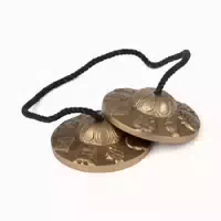 Bodhi Tibetische Zimbeln mit Ornamenten
