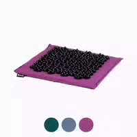 Bodhi Vital Akupressur Fuß Matte Soft Aubergine 1 St