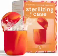 Bodyotics Menstruationstassen Sterilisator: Bodyotics Comfycase für Scheibe & Tasse
