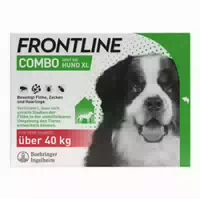 Frontline Combo Gegen Zecken, Flöhe Flöhe, Eier, Larven, Puppen Bei Hunden Xl 40 60kg 3 St Lösung