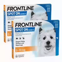 Frontline Spot On Hund S 2 10 Kg Set 2x6 St