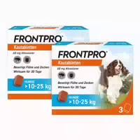 Frontpro Hund 68mg M >10 25 Kg 2x3 St