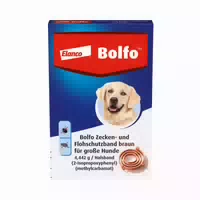 Bolfo Zecken und Flohschutzband, Große Hunde, 66 Cm, Braun
