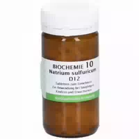 Biochemie 10 Natrium Sulfuricum D 12 Tabletten 200 st Tabletten