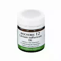 Biochemie 12 Calcium Sulfuricum D 6 Tabletten 80 st Tabletten