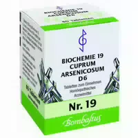 Bombastus Biochemie 19 Cuprum Arsenicosum D 6 Tabletten