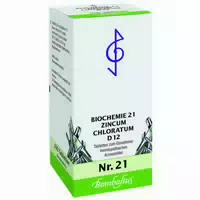 Biochemie 21 Zincum Chloratum D 12 Tabletten