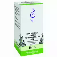 Biochemie 3 Ferrum Phosphoricum D 12 Tabletten 200 st Tabletten